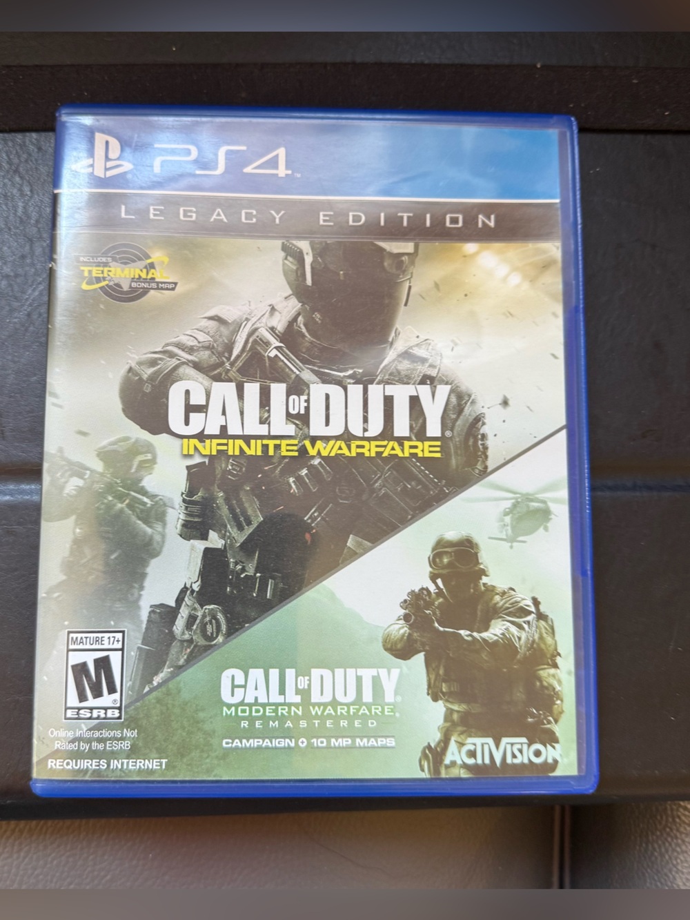 PS4 Call of Duty: Infinite Warfare Legacy Edition - White, Blue, Green Cover